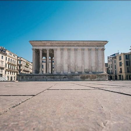 Le Carmen - Terrace - Garage Lägenhet Nîmes Exteriör bild