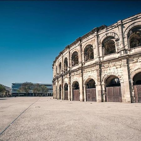 Le Carmen - Terrace - Garage Lägenhet Nîmes Exteriör bild